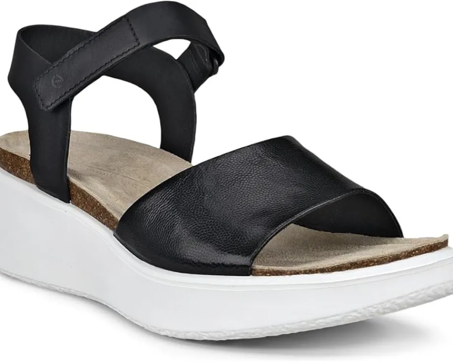 Women ECCO Flowt Wedge Cork Sandal