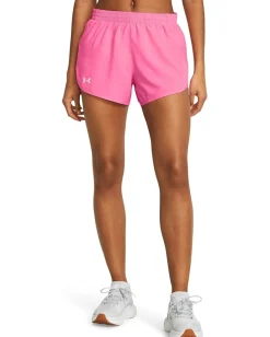 Under Armour Fly By Shorts Fluo Pink/Fluo Pink/Reflective Hot