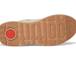 Women FitFlop F-Mode Flow Suede/Mesh/Leather Flatform Sneakers