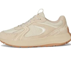 Women FitFlop F-Mode Flow Suede/Mesh/Leather Flatform Sneakers