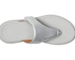 Women FitFlop F-Mode Go Adjustable Flatform Toe-Post Sandals