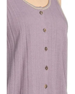 Women Toad&Co Foothill Pointelle Button Tank