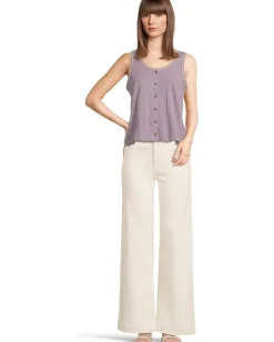 Women Toad&Co Foothill Pointelle Button Tank