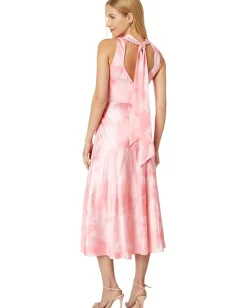 Women Ted Baker Foreste Cowl Neck Bias Cut Midi Dress