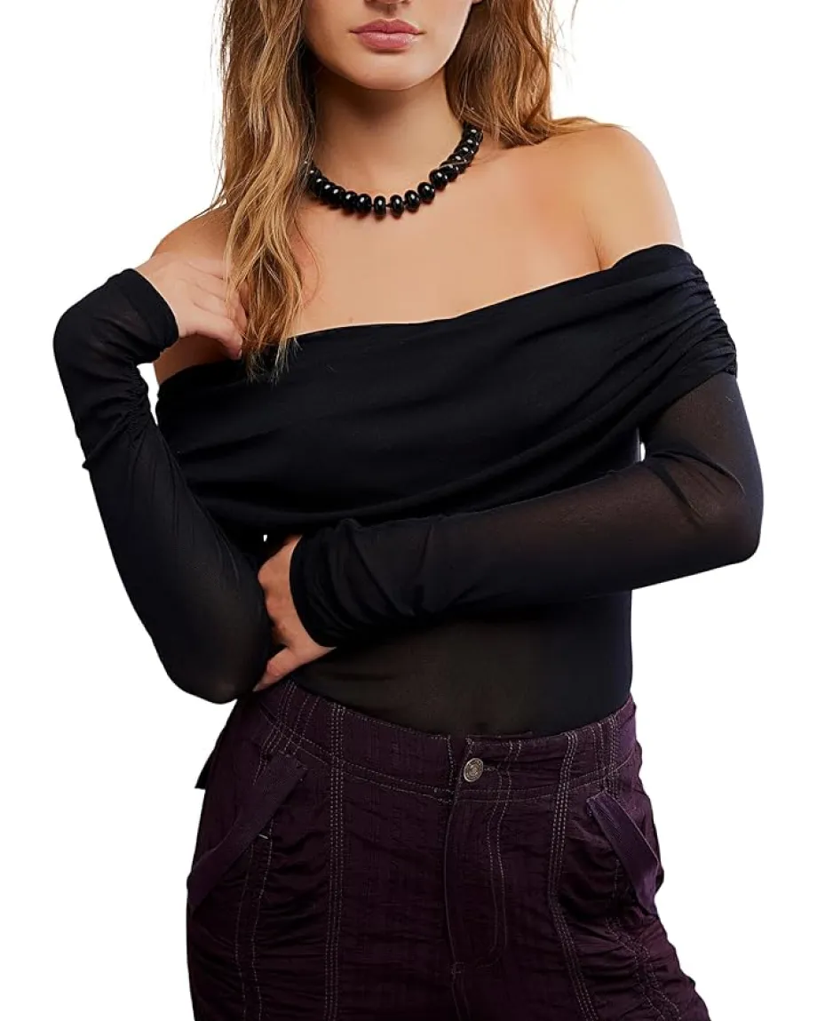 Women Free People Forget Me Not Bodysuit