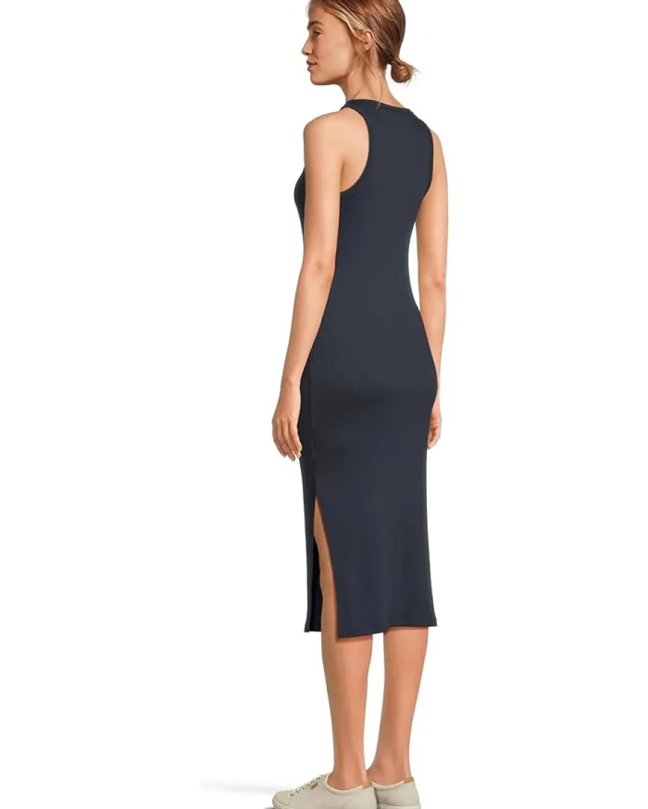 Beyond Yoga Formation Tank Dress Nocturnal Navy Clearance