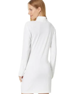 Women Norma Kamali Four Sleeve Nk Shirt Mini Dress