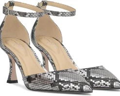 Women Jessica Simpson Foxena Pointed Toe Ankle Strap Pump