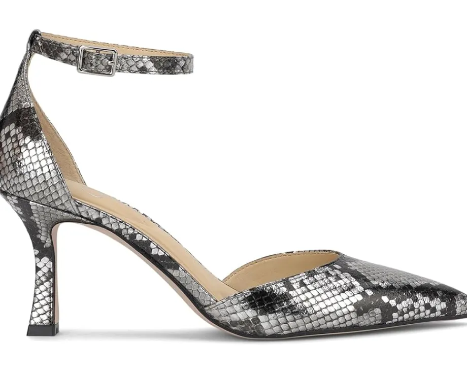 Women Jessica Simpson Foxena Pointed Toe Ankle Strap Pump