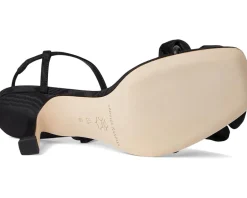 Women Loeffler Randall Frank Flower Applique Heeled Sandals