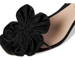 Women Loeffler Randall Frank Flower Applique Heeled Sandals