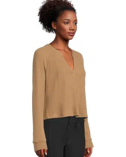 Beyond Yoga Free Style Pullover Toffee Hot