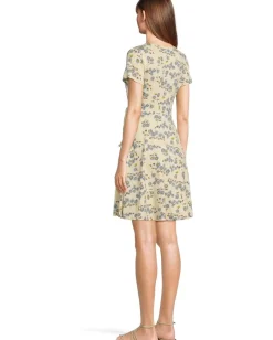 Women Toad&Co Freesia Wrap Short Sleeve Dress