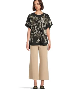 Women Johnny Was French Terry Poncho