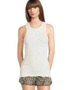 Free People Fresh In Love Printed Ivory Combo New