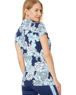 Women Lilly Pulitzer Frida Polo UPF 50+
