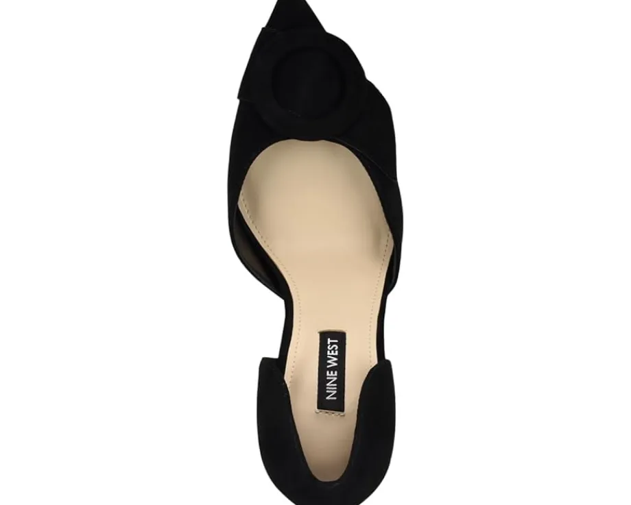Nine West Frolly Black Suede New
