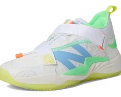 New Balance FuelCell Lindor v2 Off-Field Baseball Cleats Optic White/Neon Dragonfly Hot