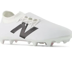 New Balance FURON DISPATCH FG V7+ Soccer Cleats White/Black Clearance