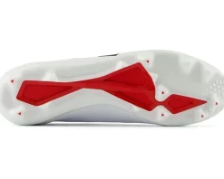 New Balance FURON DISPATCH FG V7+ Soccer Cleats White/Black Clearance