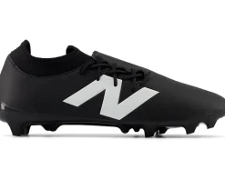 New Balance FURON DISPATCH FG V7+ Soccer Cleats Black/White New