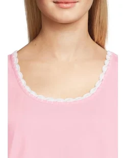 Lilly Pulitzer Gabbie Crochet Trimmed Knit Conch Shell Pink Best