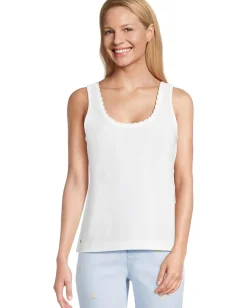 Women Lilly Pulitzer Gabbie Crochet Trimmed Knit