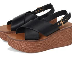 Madewell Gabriella Sandals (Flatform) True Black Hot