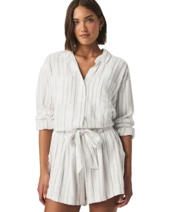 Women Splendid Gabrielle Stripe Button Down