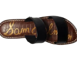 Sam Edelman Gala Black Leather Outlet