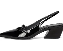 Franco Sarto Galin Black Patent Faux Clearance