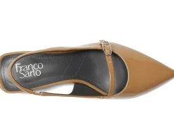 Franco Sarto Galin Peanut Tan Patent New