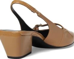 Franco Sarto Galin Peanut Tan Patent New