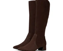 Gentle Souls by Kenneth Cole Gallway Stretch Boots Chocolate Suede Hot