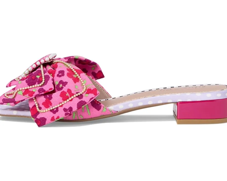 Blue by Betsey Johnson Garnet Pink Floral Outlet