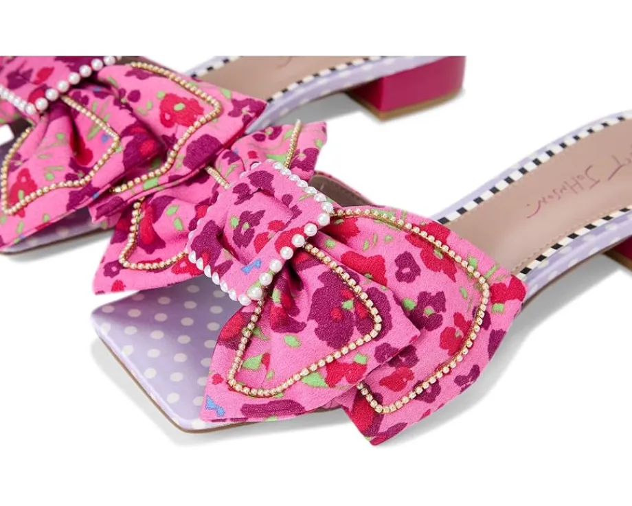 Blue by Betsey Johnson Garnet Pink Floral Outlet