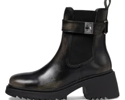 Steve Madden Gates Black Distressed Best