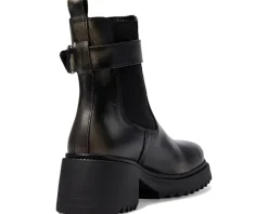 Steve Madden Gates Black Distressed Best