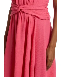 Calvin Klein Gauze Twist Front Aline Rosebud Discount