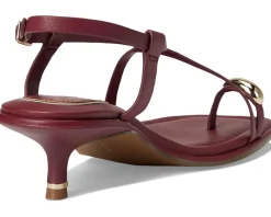 Kenneth Cole New York Geala Dark Red Leather Hot