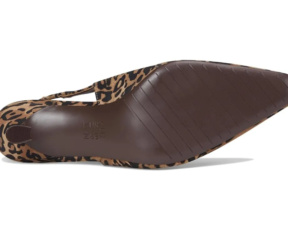 Naturalizer Gemini Dark Brown Leopard Suede New