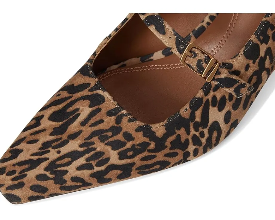 Naturalizer Gemini Dark Brown Leopard Suede New