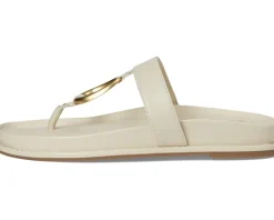 Vince Camuto Genri O-Ring Thong Slide Sandals Panna Creme Sale