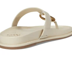 Vince Camuto Genri O-Ring Thong Slide Sandals Panna Creme Sale