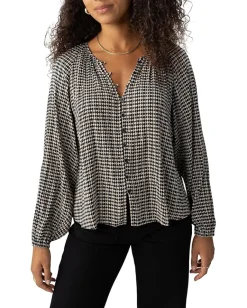 Sanctuary Geo Blouson Blouse Mini Geo Discount