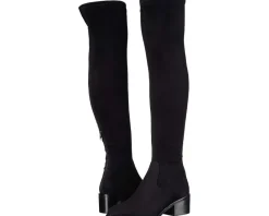 Steve Madden Georgette Over the Knee Boot Black Online