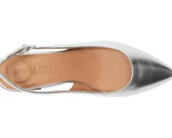 Gentle Souls by Kenneth Cole Georgia Silver Leather Hot