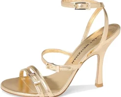 Stuart Weitzman Georgie 100 Golden New