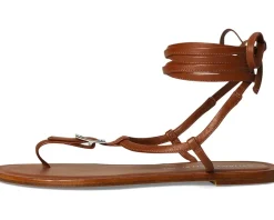 Stuart Weitzman Georgie Lace-Up Bridle Brown Sale