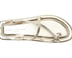 Marc Fisher LTD Gerty Gold Leather Online